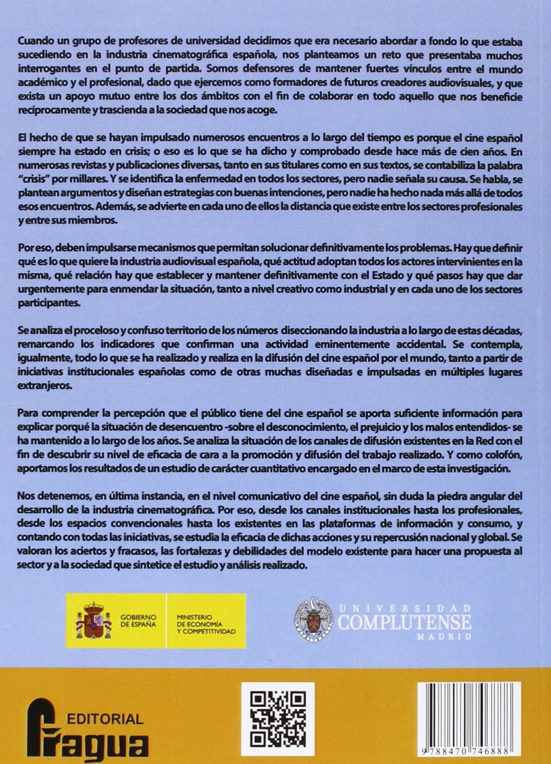 Marca e identidad del cine español.: Proyección nacional e internacional entre 1980 y 2014 (Biblioteca de Ciencias de la Comunicacion)