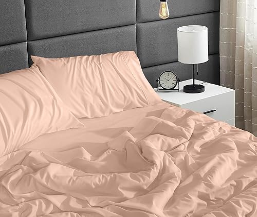 Miniatura 2 de RUVANTI Juego de sábanas California King, lujosas y sedosas, transpirables, acogedoras y cómodas, bolsillo profundo de 15 pulgadas (para hasta 17