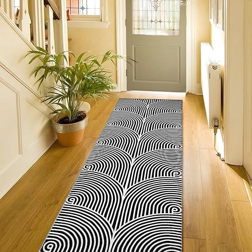 Miniatura 64 de Tiffasea Tapetes para puerta de interior, alfombra de área pequeña lavable beige de 2 x 3 pies, tapete reversible para puerta delantera, alfombra