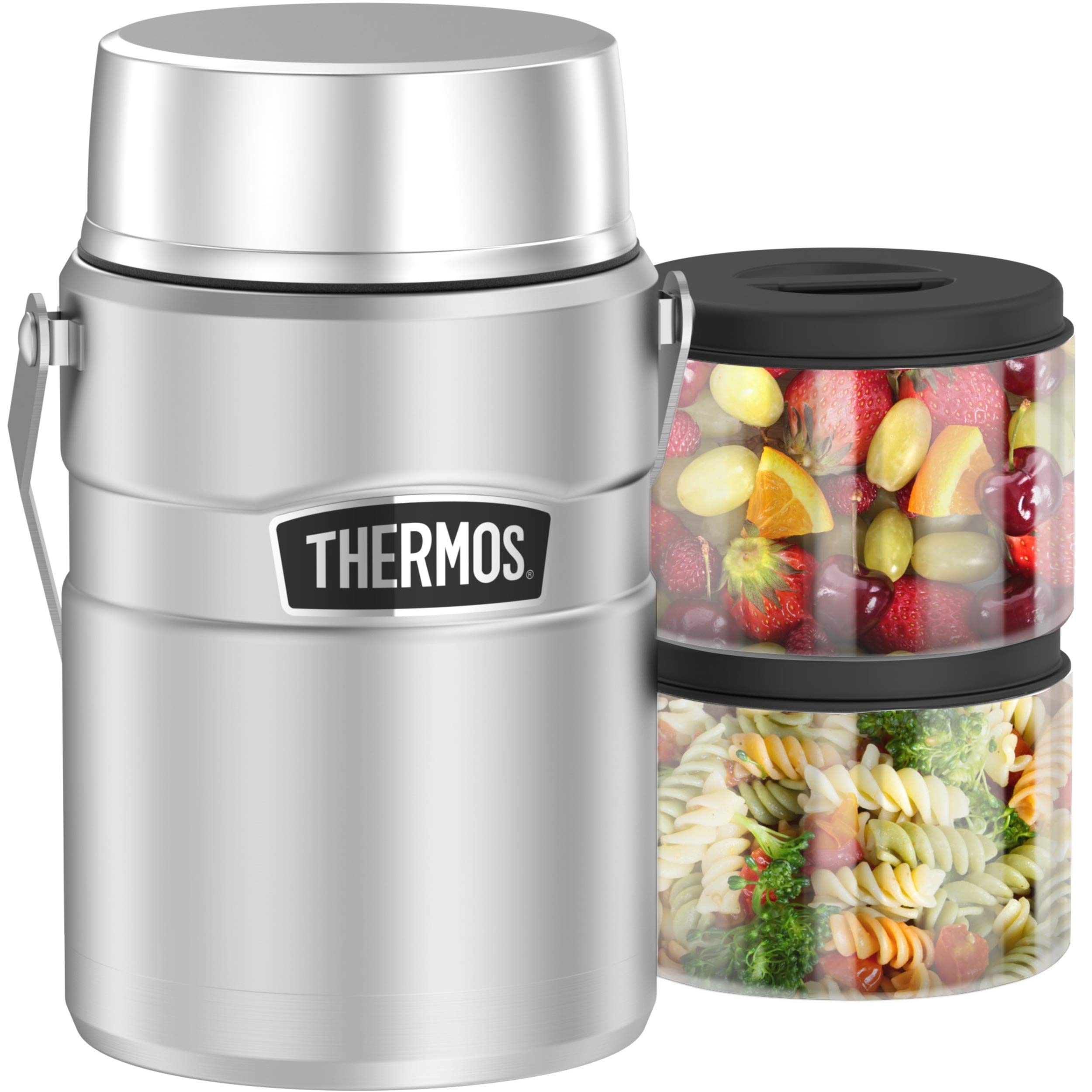 Thermos Stainless King Vacuum Insulated Food Jar, 47 Ounce, Matte