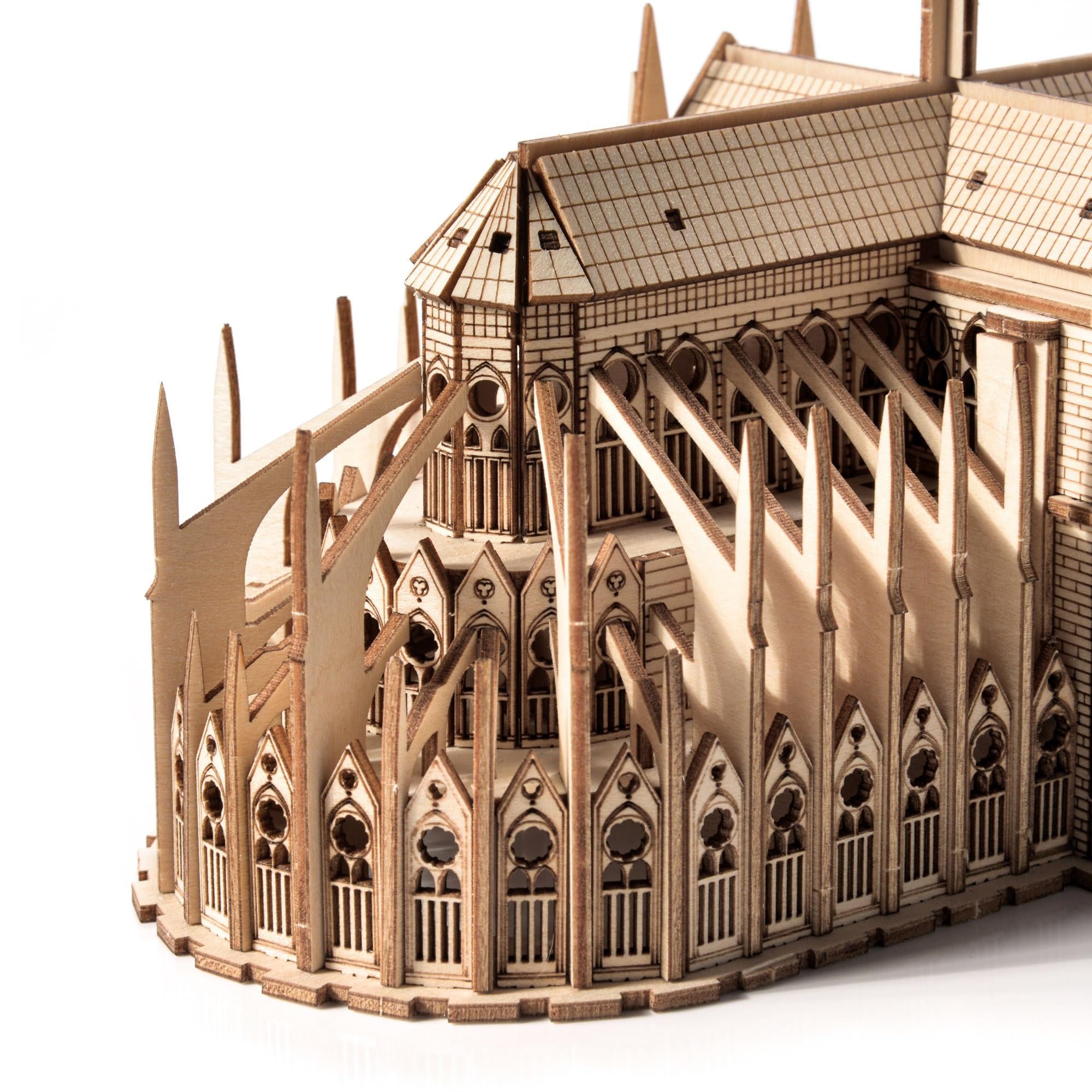 little story Puzzle in legno Educativo Modello 3D Set Do Self Per Bambini Adulti Regalo (Notre Dame)