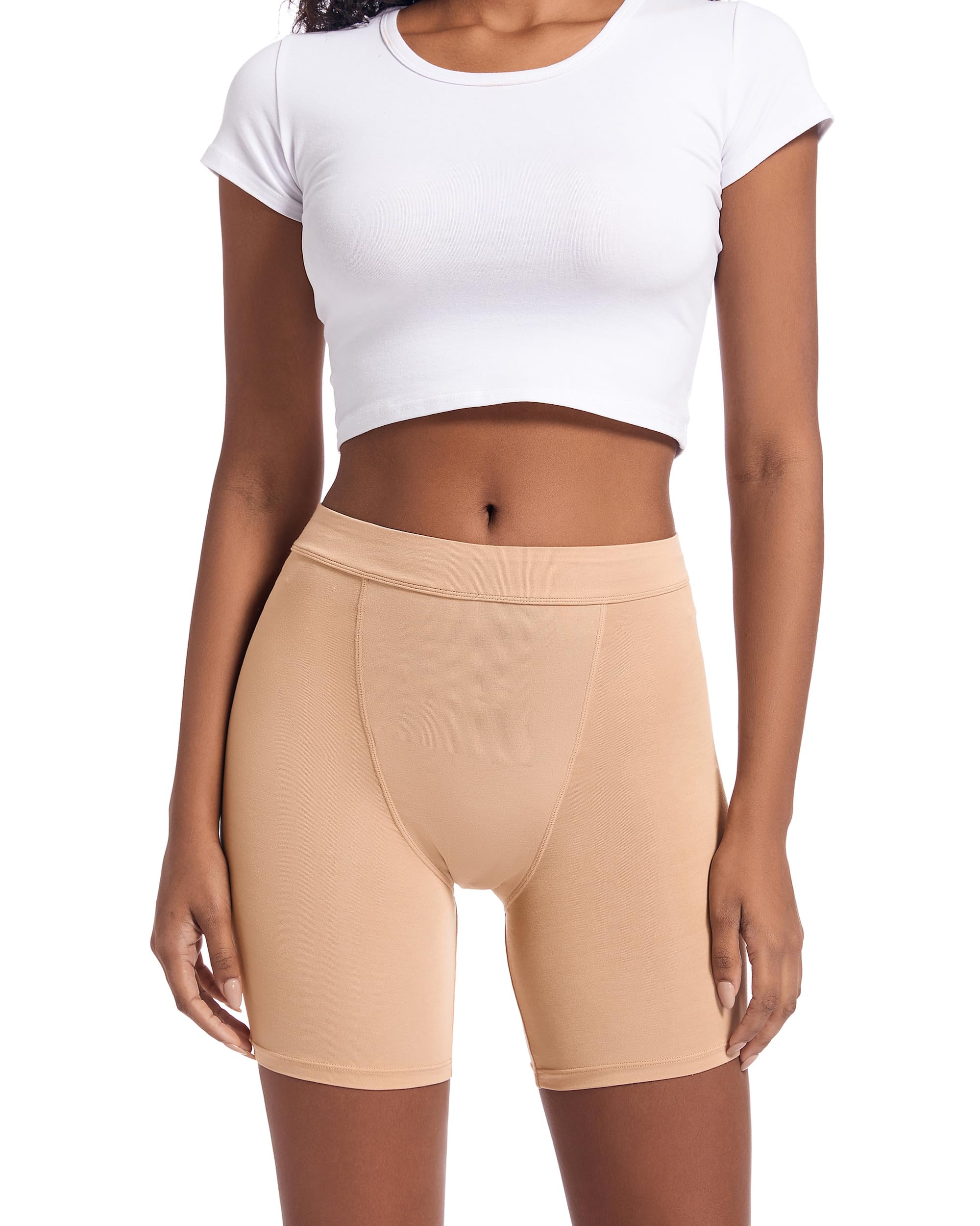 Goat Union Period Underwear 5” Boy shorts/Boxer Briefs, High Waist/Heavy Flow w/Organic Cotton Lining