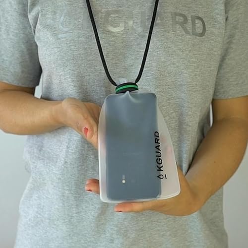 Miniatura 5 de Bolsa o cartera impermeable XL, para llaves de coche grandes, tarjetas, smartphones. Diseñado para deportes al aire libre y acuáticos (surf,