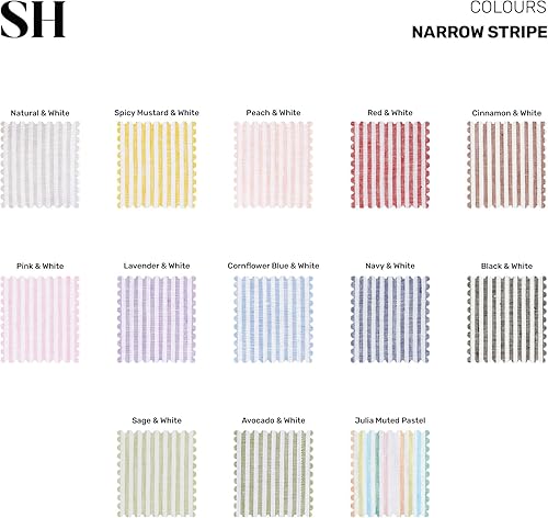 Miniatura 4 de Solino Home Juego de 4 manteles individuales de lino de 14 x 19 pulgadas, 100 % lino puro para otoño, otoño, Acción de Gracias, Navidad, vacaciones