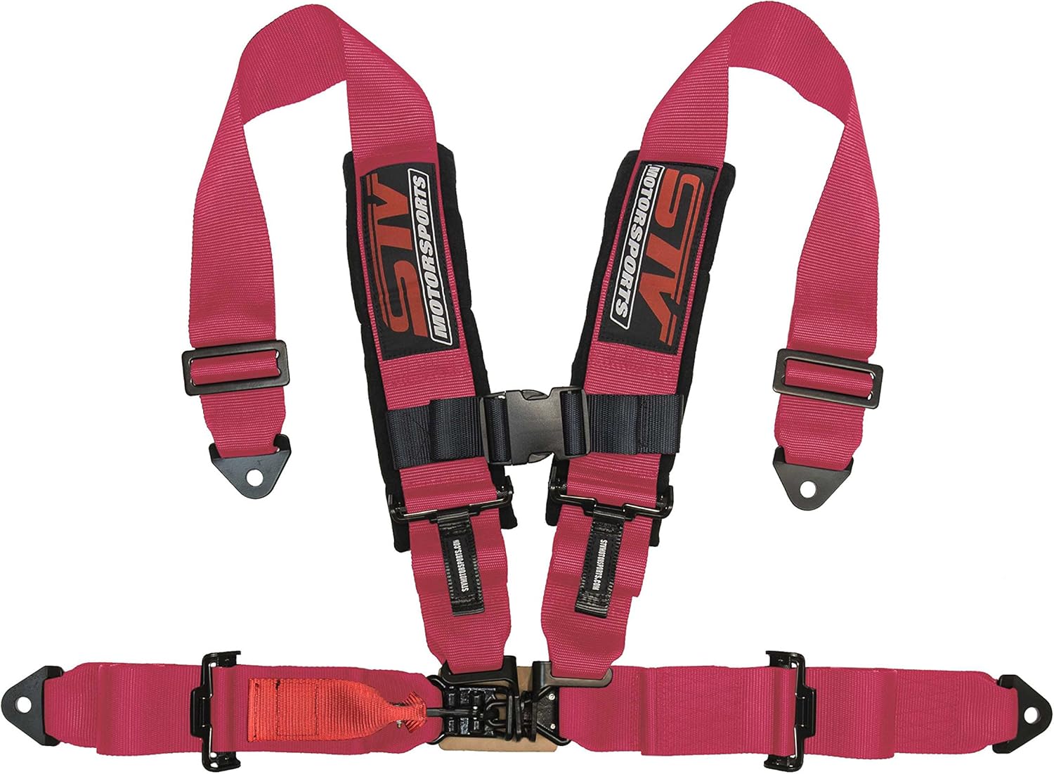 STVMotorsports 4 Point Harness - 2” Pads - Universal V-Type - Off-Road, UTV, Trucks, Side by Side (SINGLE)