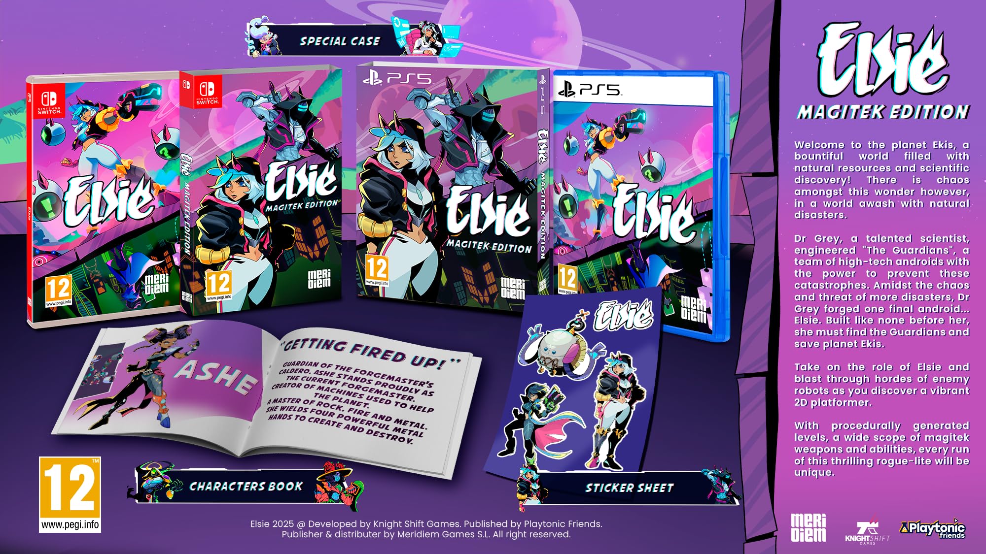 Elsie - Magitek Edition - Nintendo Switch : Amazon.co.uk: PC