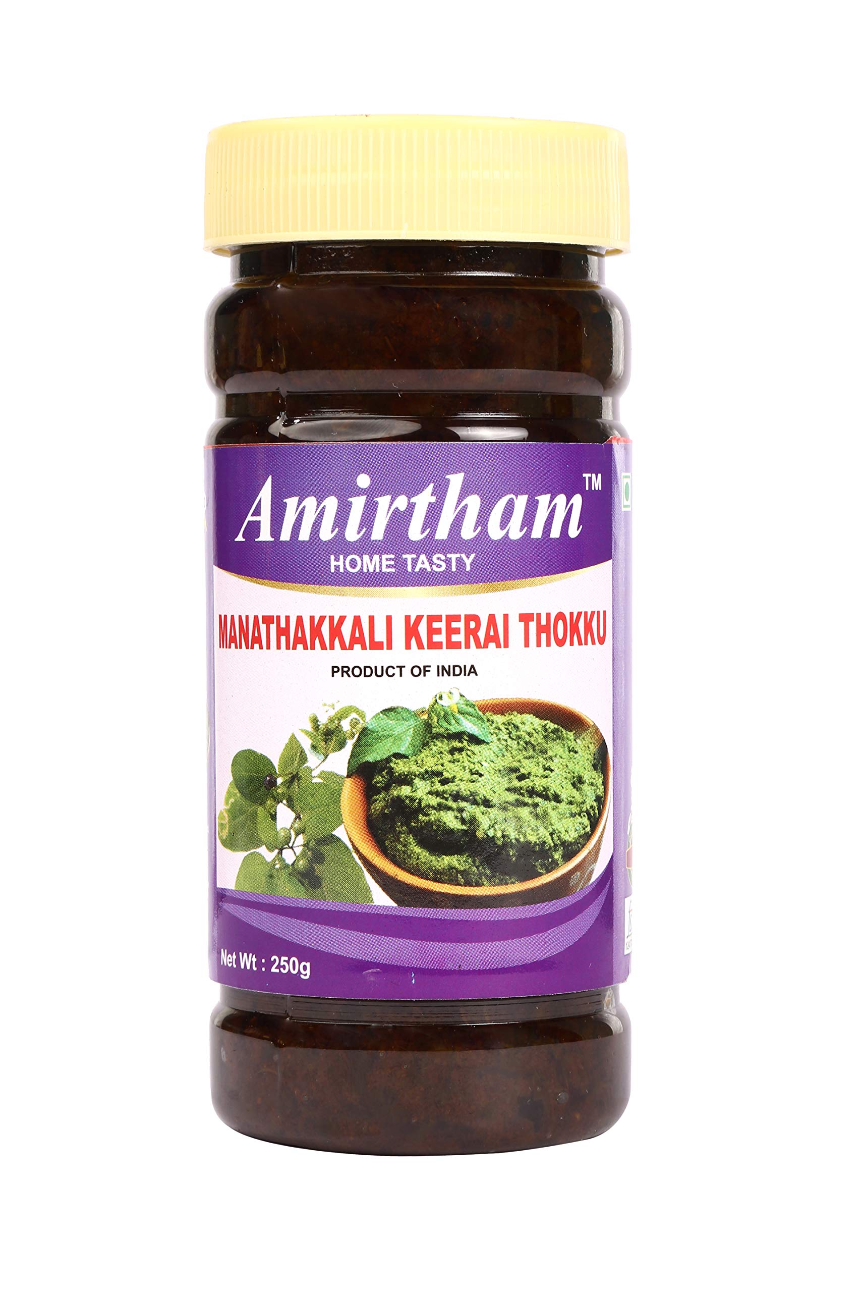 AMIRTHAM HOME TASTY Manathakali Thokku 250 gm