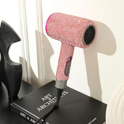 Miniatura 5 de Secador de pelo iónico, secador rápido sin encrespamiento con difusor, secador de pelo iónico profesional de 1800 W con 3 calor2 velocidades, 3