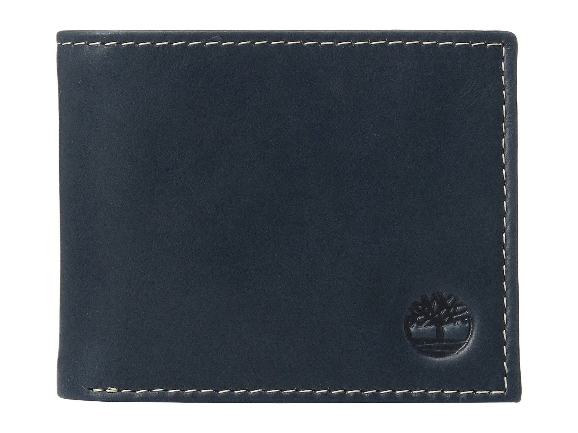 

                                                    Timberland Men's Leather Wallet With Attached Flip