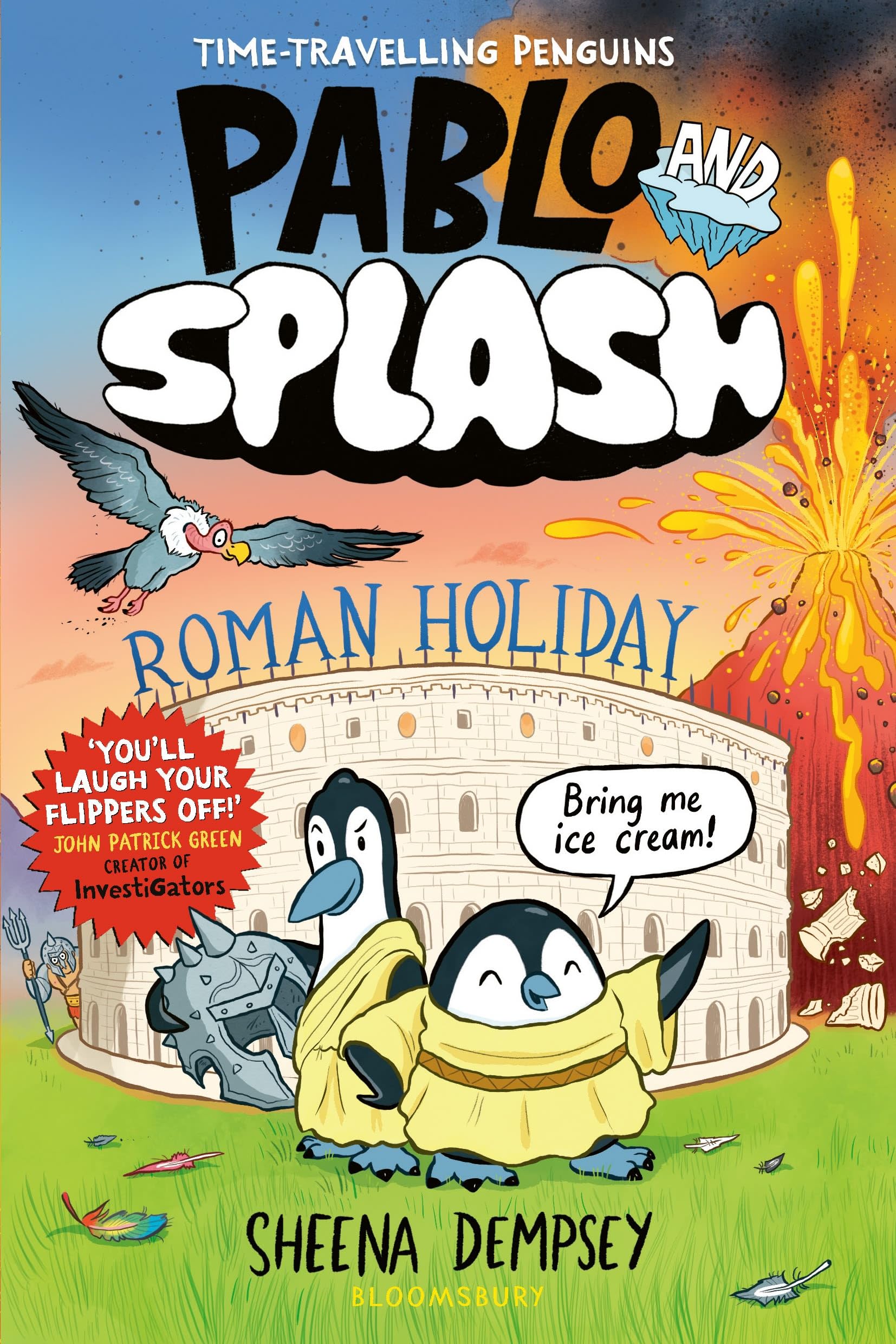 Pablo and Splash: Roman Holiday: The hilarious kids' graphic novel series  about time-travelling penguins: Amazon.co.uk: Dempsey, Sheena, Dempsey, ...