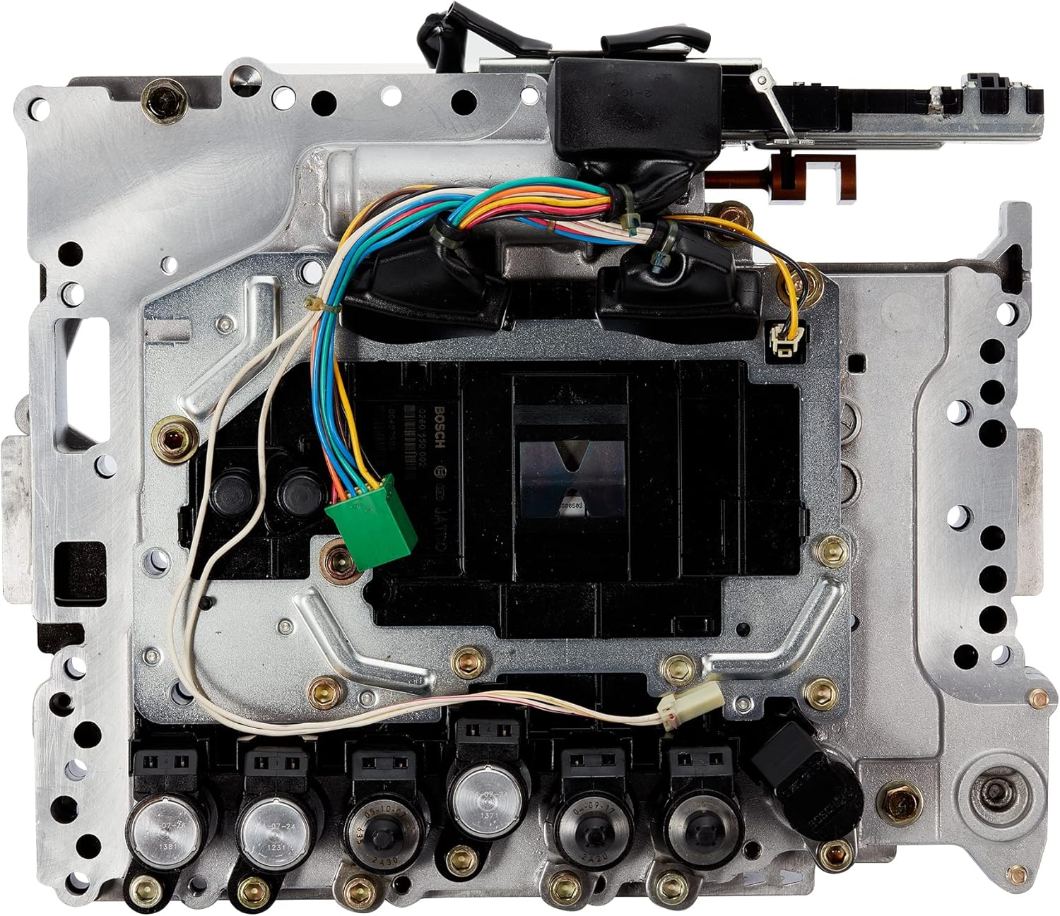SLTY RE5R05A 0260550002 Refurbished Transmission Valve Body W/Solenoid TCM TCU Compatible with Nissan Xterra Pathfinder Armada Frontier Titan FX35 G35