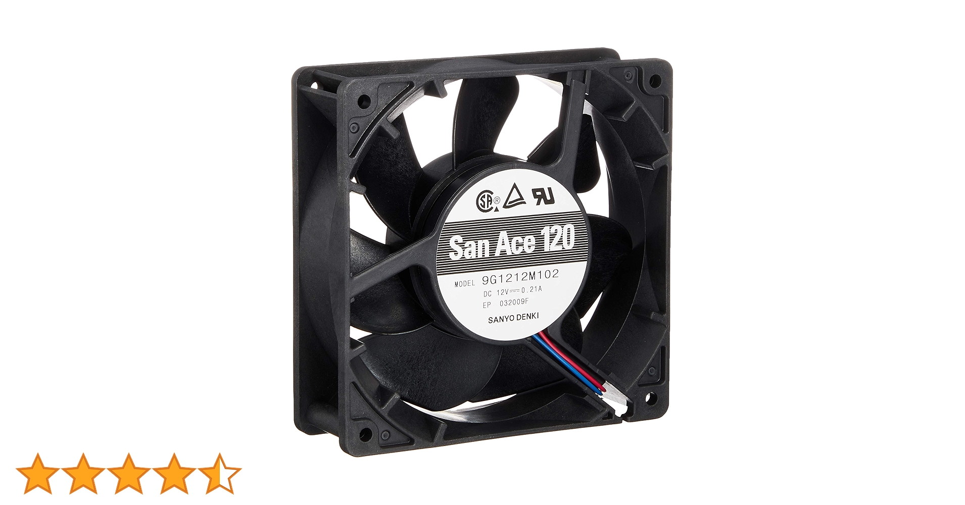 Amazon | 山洋電気 DCファン San Ace 120 タイプ : 9G 12V 最大