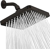 Vista 18 de SparkPod Cabezal de ducha – Lluvia de alta presión – Diseño de lujo de alta calidad – Reemplazo ajustable fácil de limpiar para tus cabezales