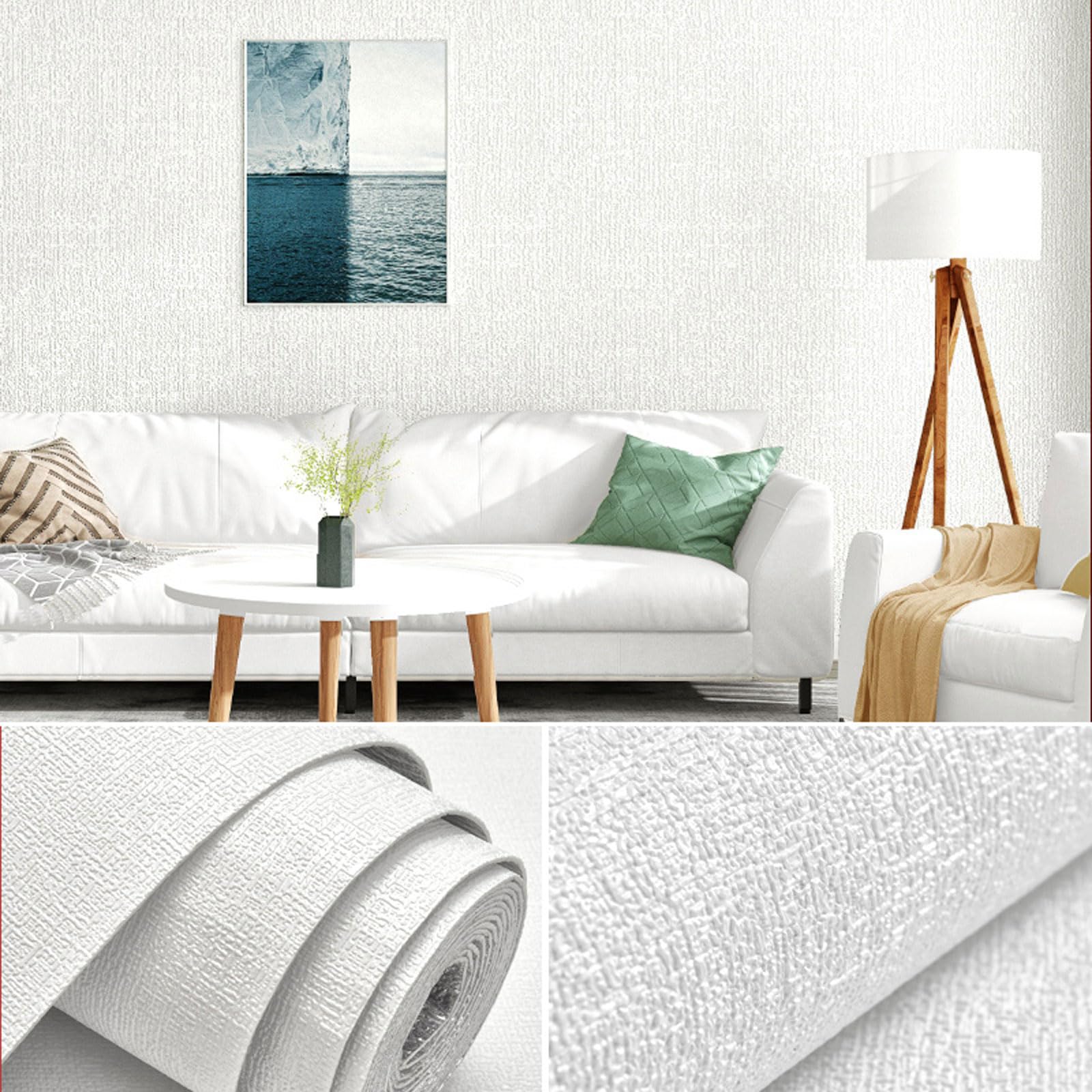 Antihumedad Placas Aislamiento Térmico,Rollo de Papel Tapiz Autoadhesivo de Espuma 3D de Lino,Papel Tapiz Térmico Aislante,Acolchado Pared Anticolisión Decorativos,para Techos y Parede