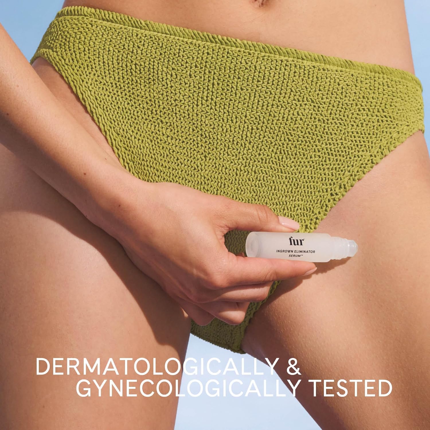 Fur Ingrown Eliminator Serum Rollerball Travel Size - Ingrown Hair Treatment Serum With AHAs and BHAs to Treat Ingrown Hairs and Bumps, Hydrates and Soothes Irritated Skin - 10 ml (Magnet Included) - Image 5