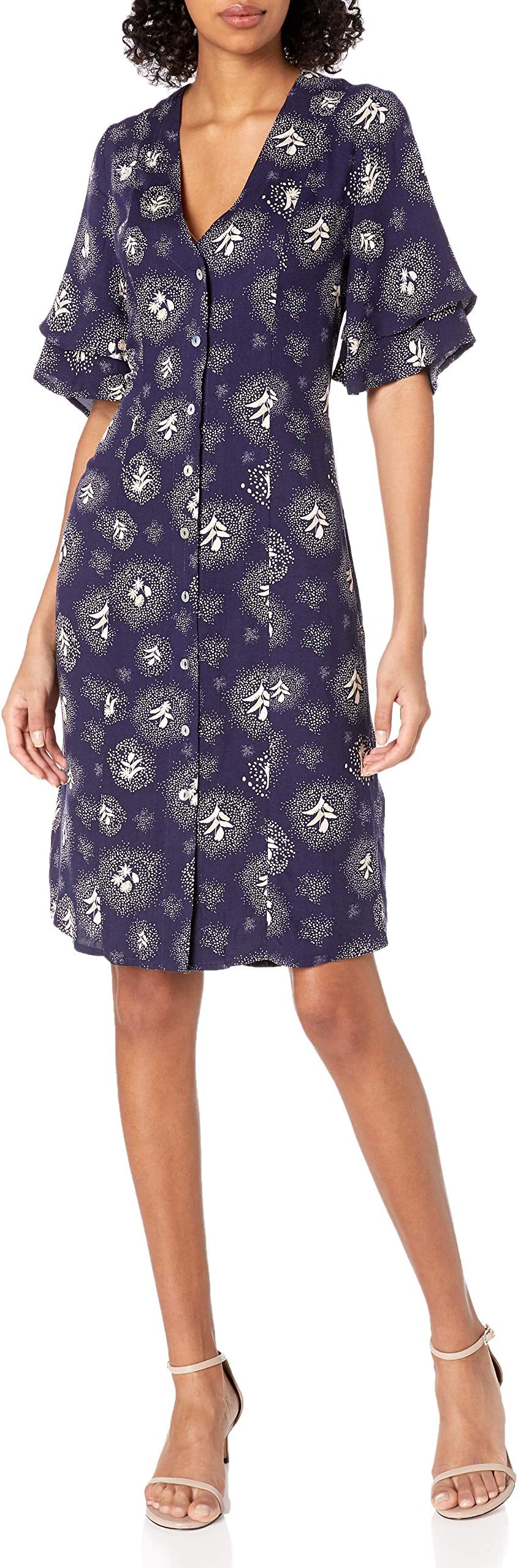 Somedays Lovin Women's Glimmering Nights Pritned Midi Dress