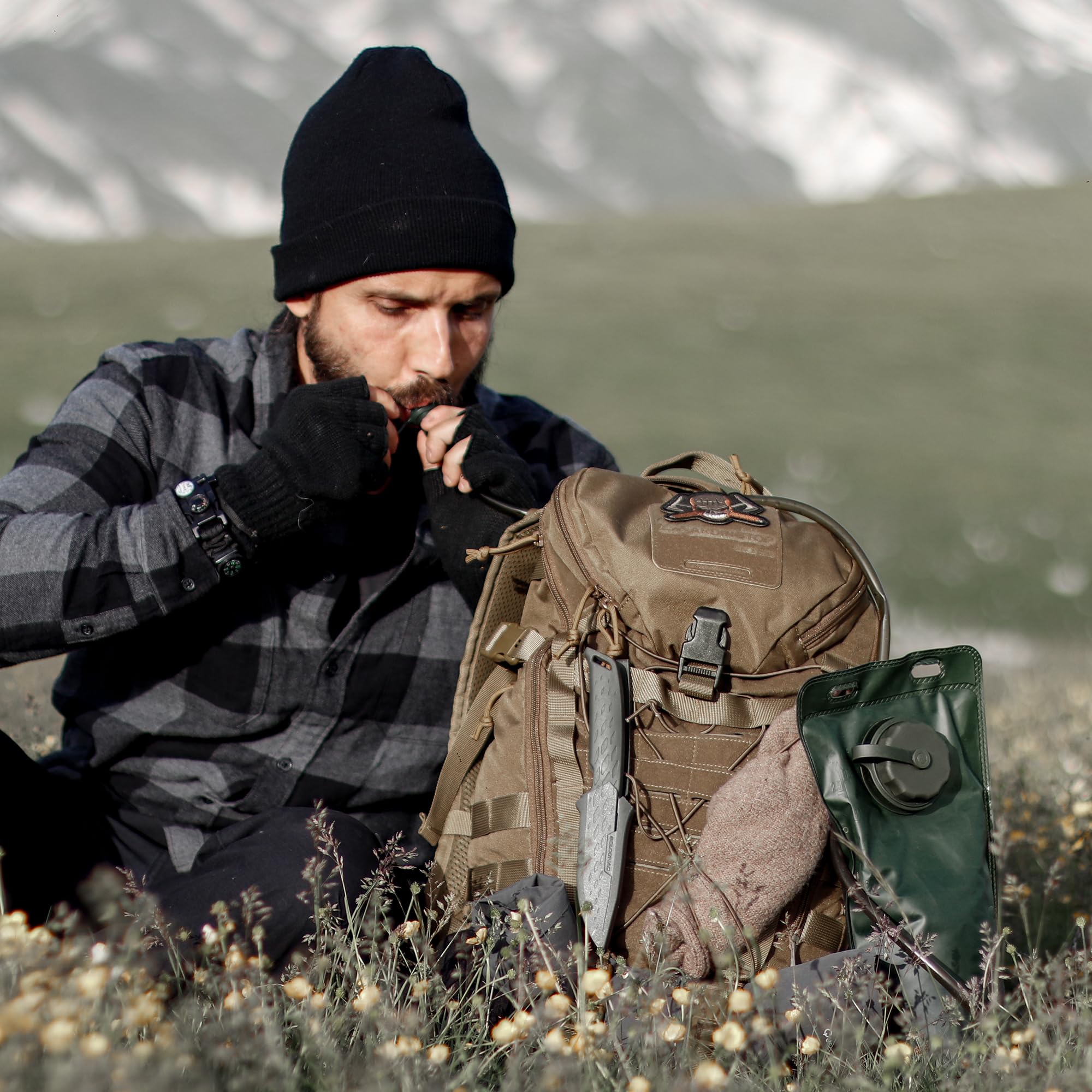 Mardingtop 28L Rucksack & Trinkblase 2.5L Set