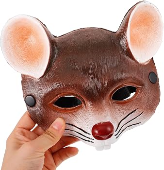 Deluxebase Wild Faces Tiermasken Aus Schaumstoff – 10 Motive, Für Rollenspiele & Kinderpartys