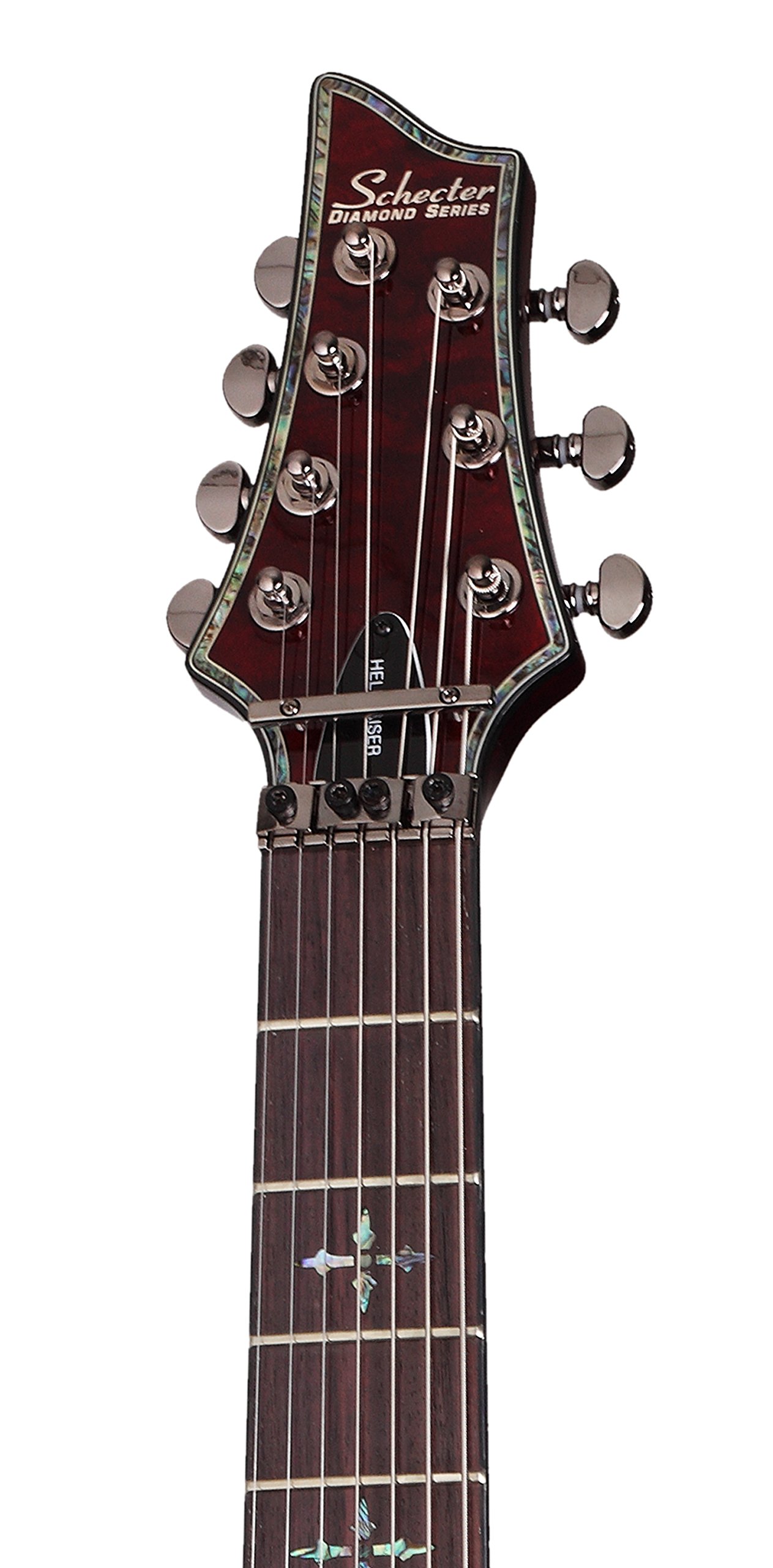 Schecter Hellraiser C-7 FR guitarra elétrica de 7 cordas (cereja