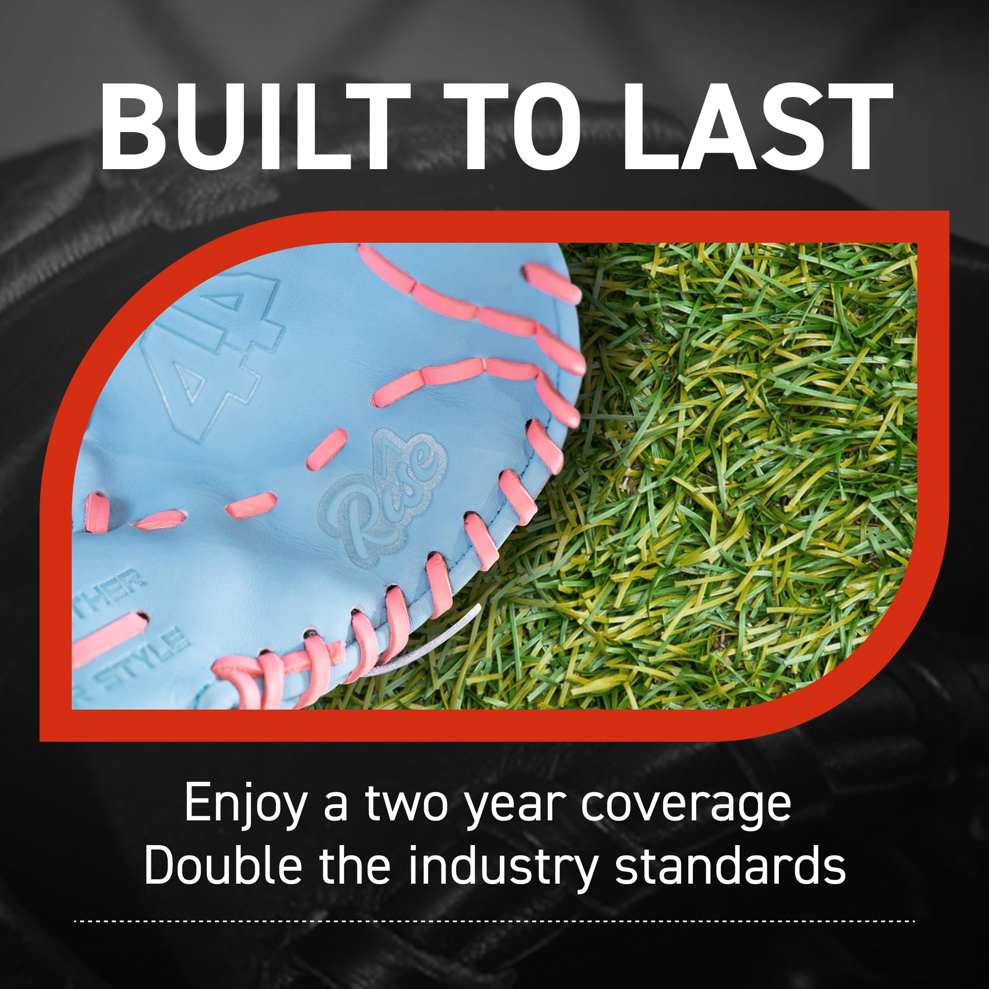 BB Stock Rise Baseball Glove for Youth & Little Leagues, Age 8-12, Infield & Outfield, 11.5", H-Web, Easy Break-in, Narrow Fit & Lightweight Design