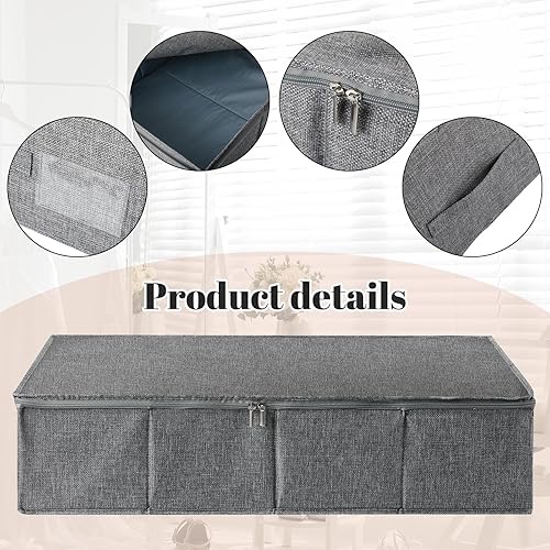 Miniatura 10 de Kit de caja de conservación para vestidos de novia con 1 par de guantes de microfibra y 100 hojas de papel de seda sin ácidos para almacenamiento de