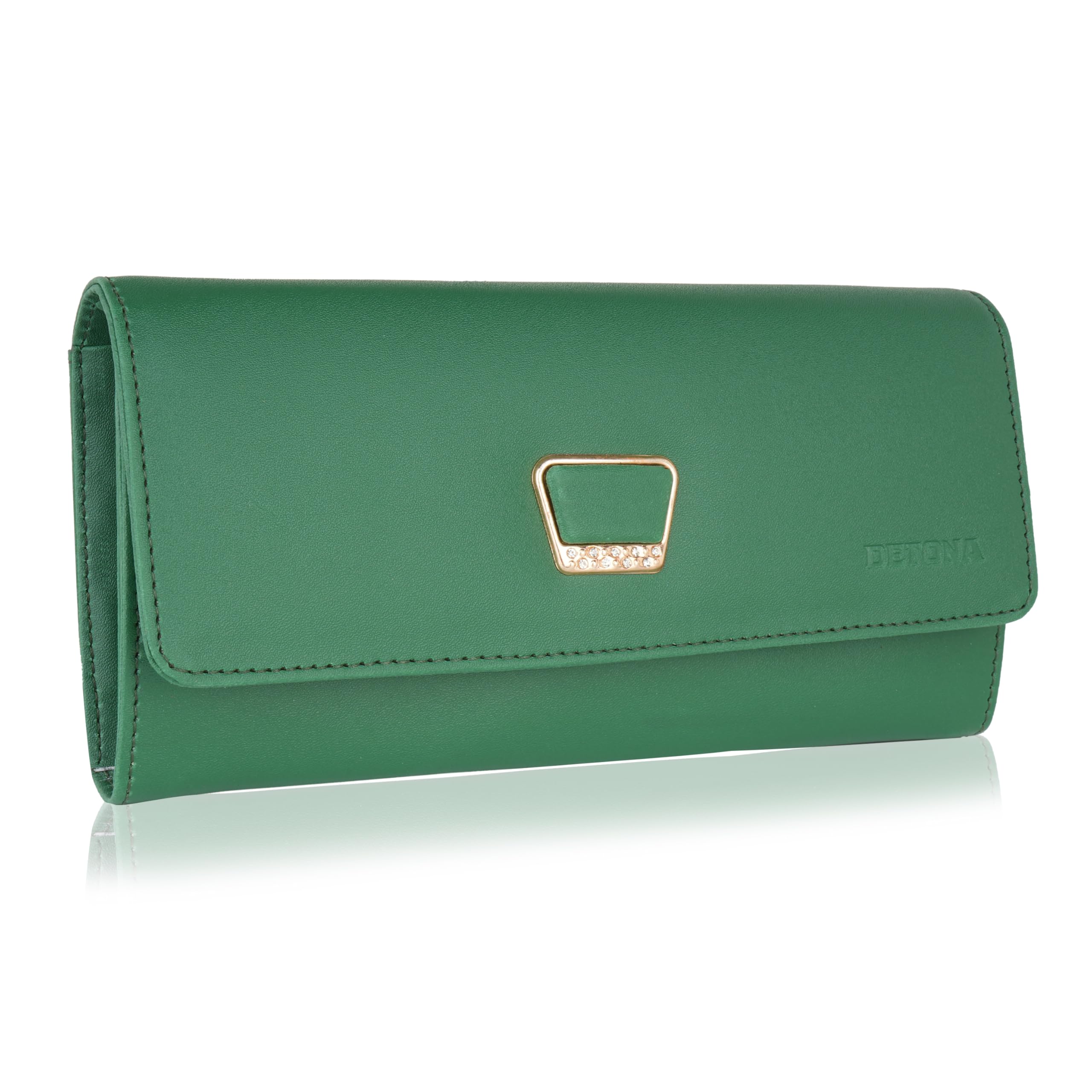 Women’s Premium PU Leather Long Clutch Wallet | Stylish Ladies Handbag Purse with Magnetic Push Button | Trendy Daily Use Wallet for Girls & Women”-image-48