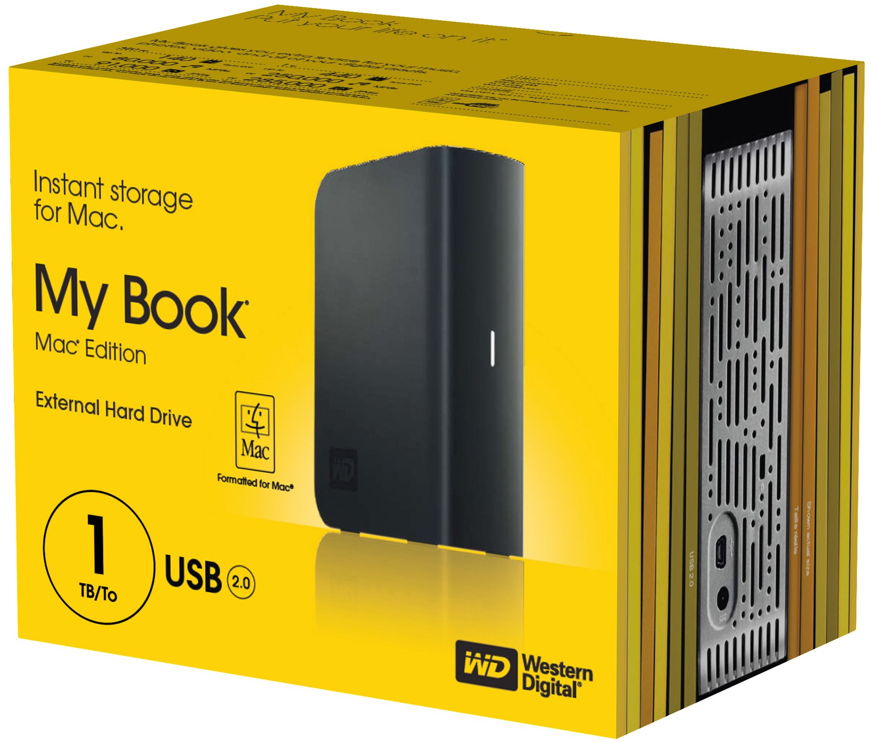 Amazon.com: Western Digital WDH1U10000AN My Book Mac Edition 1TB