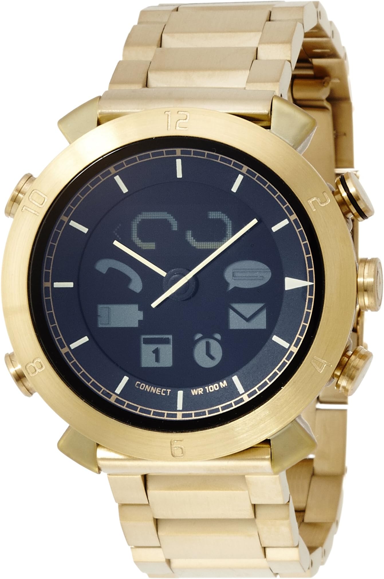 Cogito Classic Metal Band Gold Watch - Champagne