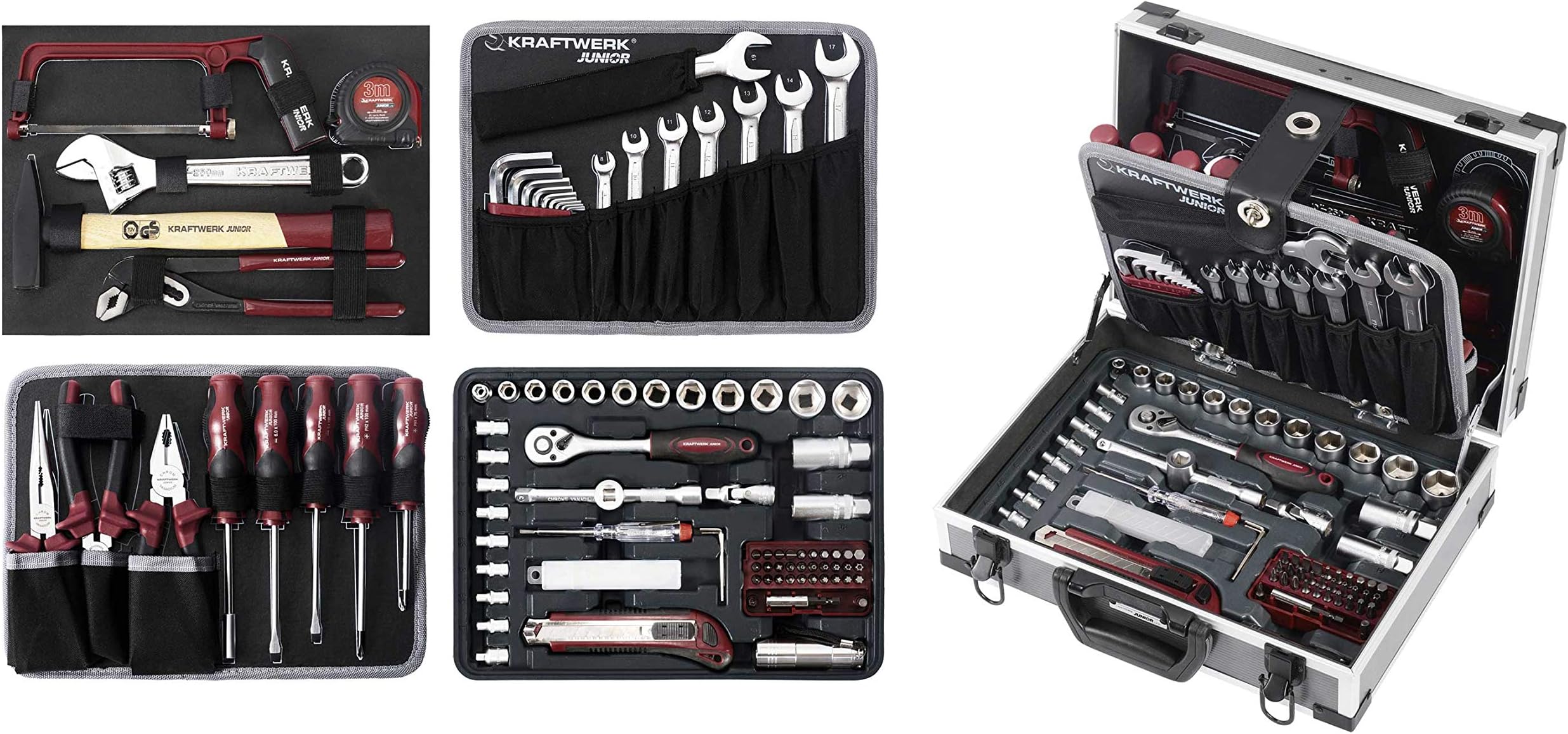 KRAFTWERK Tool Box of 100 Mixed 1043