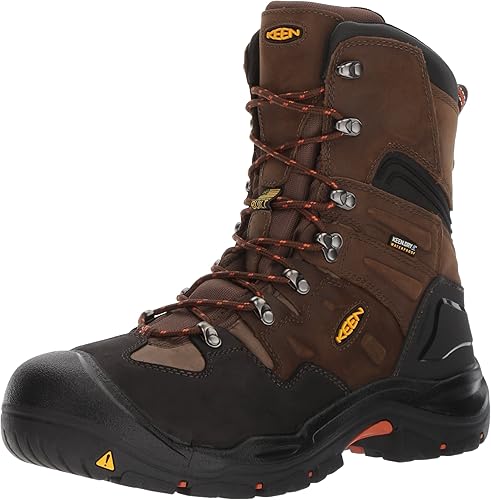 KEEN Utility Coburg - Zapatos de trabajo impermeables con punta de acero de 8 pulgadas disponible en Yaxa Colombia