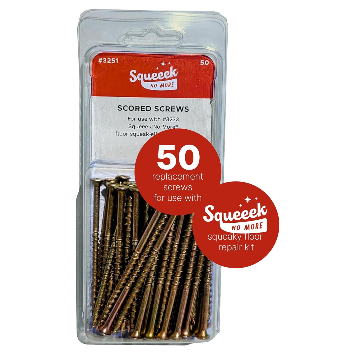 O'BERRY Enterprises 3251 Squeak Replacement Screw (50 Count) - Image 2