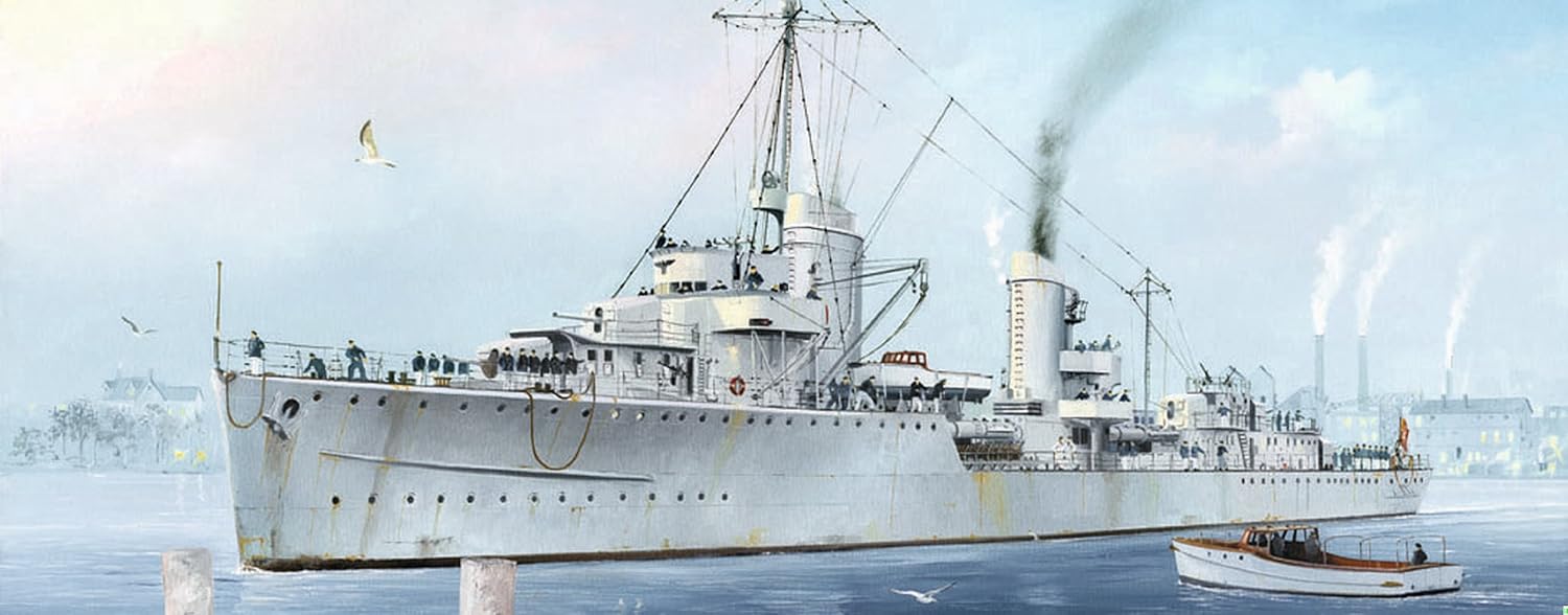 Trumpeter German Zerstorer Z7 Destroyer 1942 (1/700 Scale)