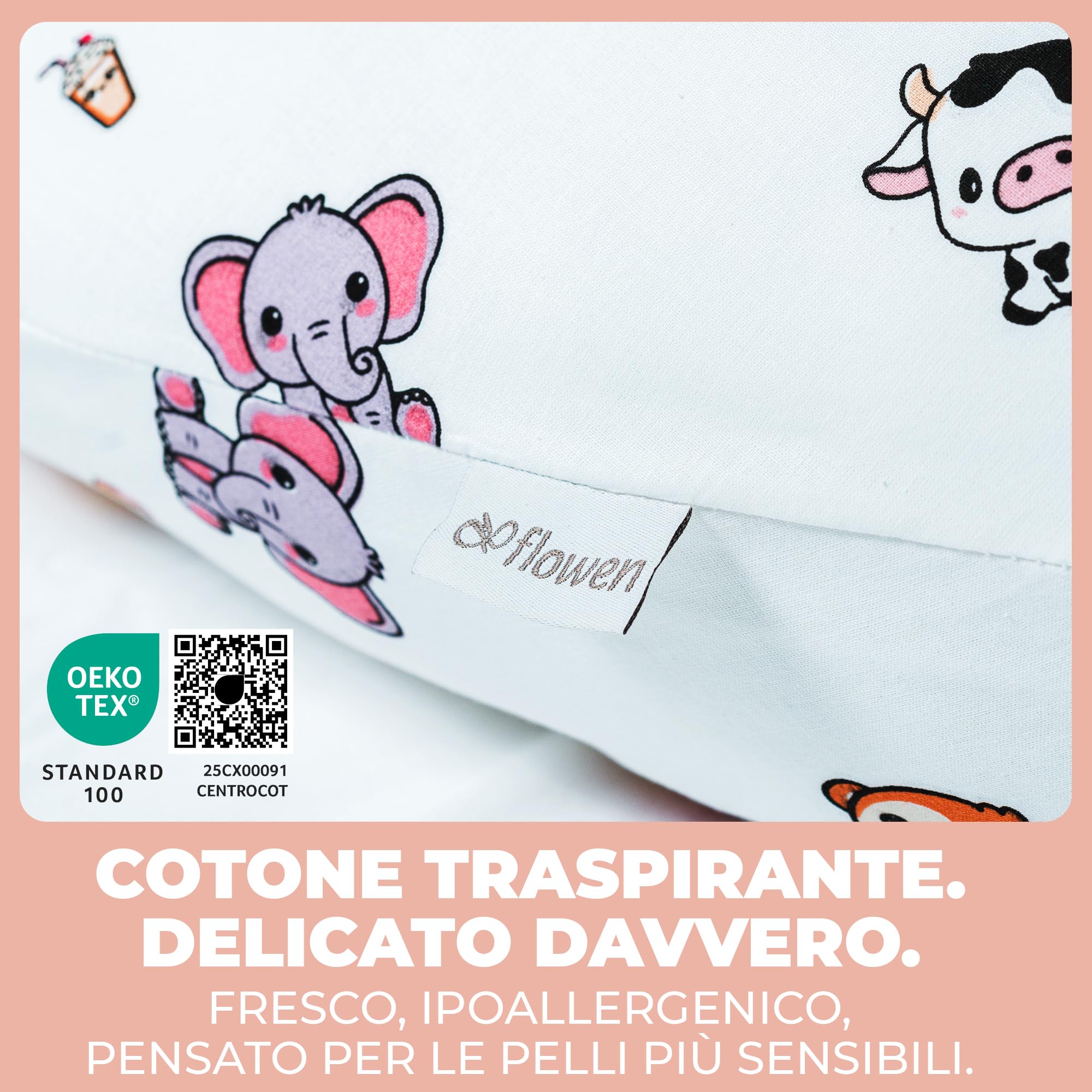 Cuscino Allattamento e Gravidanza Ciambella Allattamento Neonato con Federa in 100% Cotone e Morbido Riempimento Supporto Ergonomico alla Schiena Idea Regalo per Neo Mamme Accessorio Premaman Lavabile