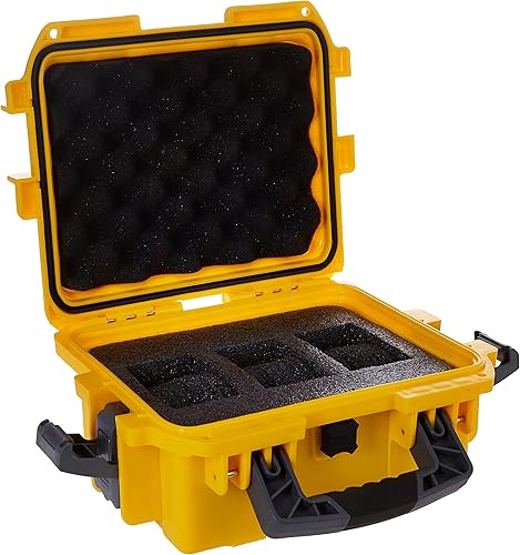 Miniatura 3 de Invicta IG0097-SM1S-Y Caja de reloj de plástico amarillo con 3 ranuras Amarillo 3 ranuras