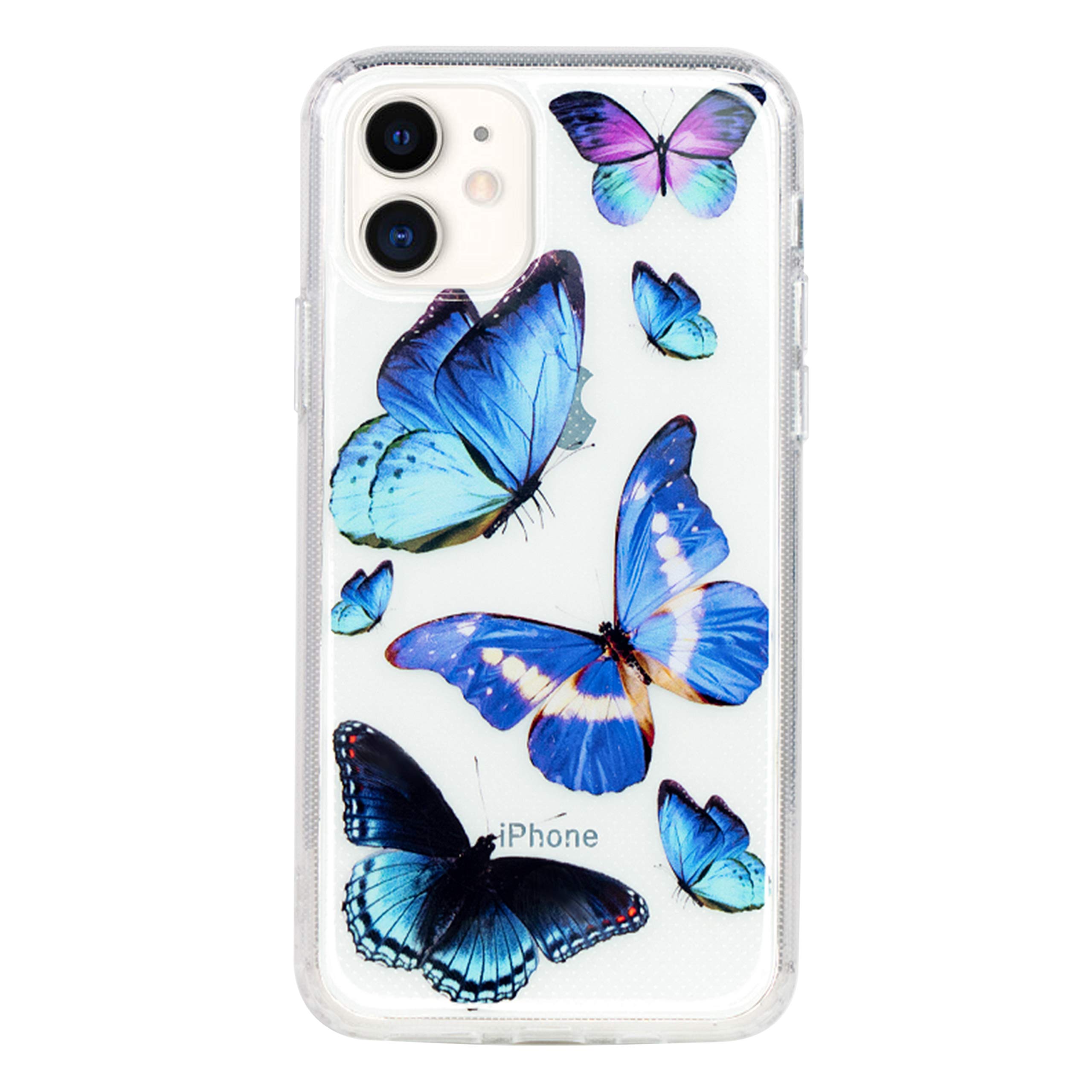 Wingcases for iPhone 11 Cases, Premium Stylish Vivid Butterfly with Crystal Clear Ultra Protective Design Phone Cover