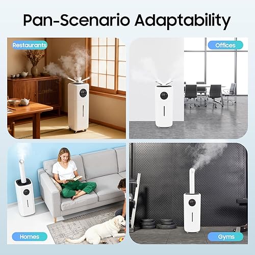 Miniatura 6 de Humidificador grande, humidificadores para habitación grande, humidificador para toda la casa para el hogar 300, humidificador comercial 21L