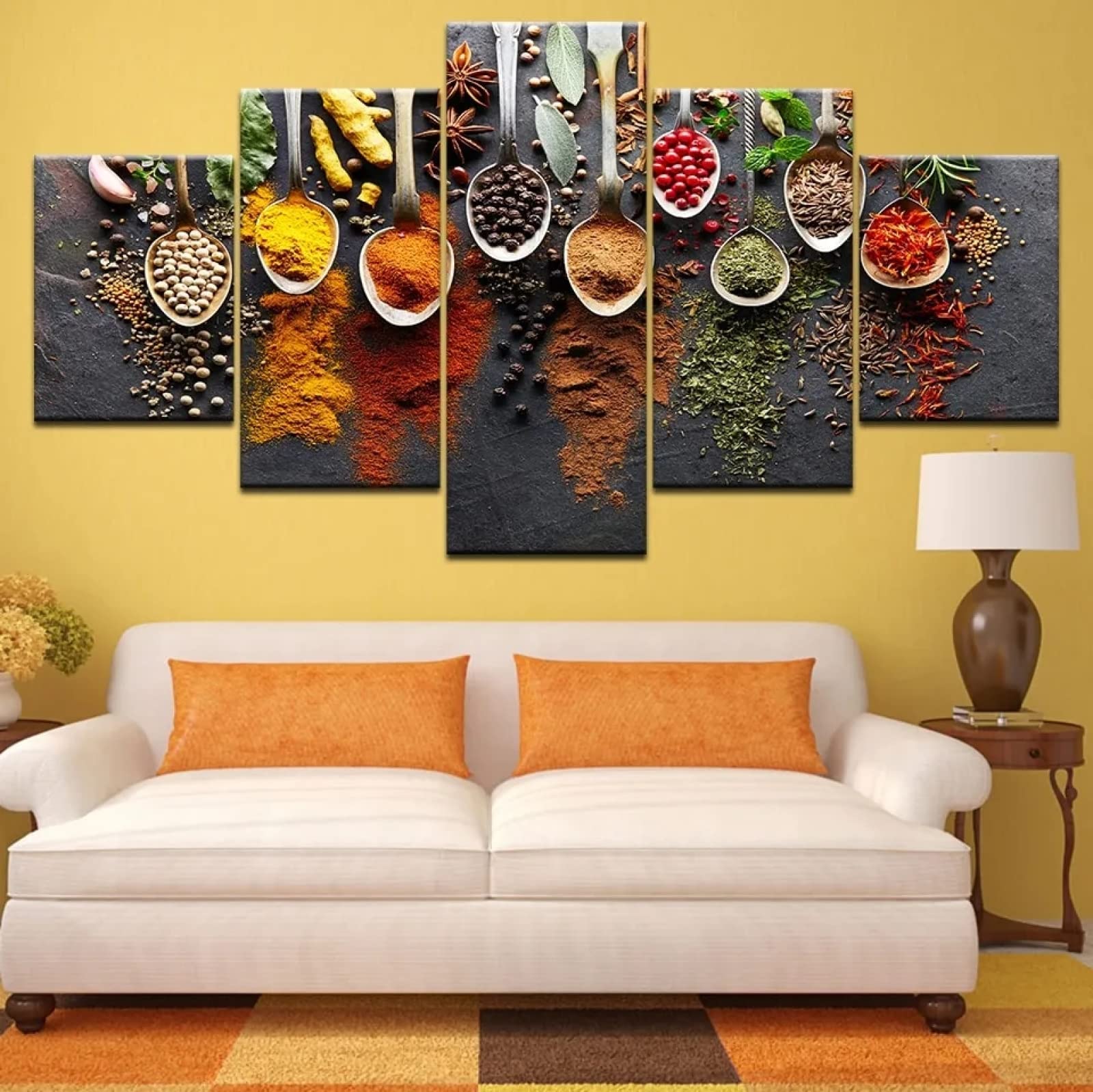 Affiche decoration murale 200x100 cm triptyque et polyptyque cuisine - 7