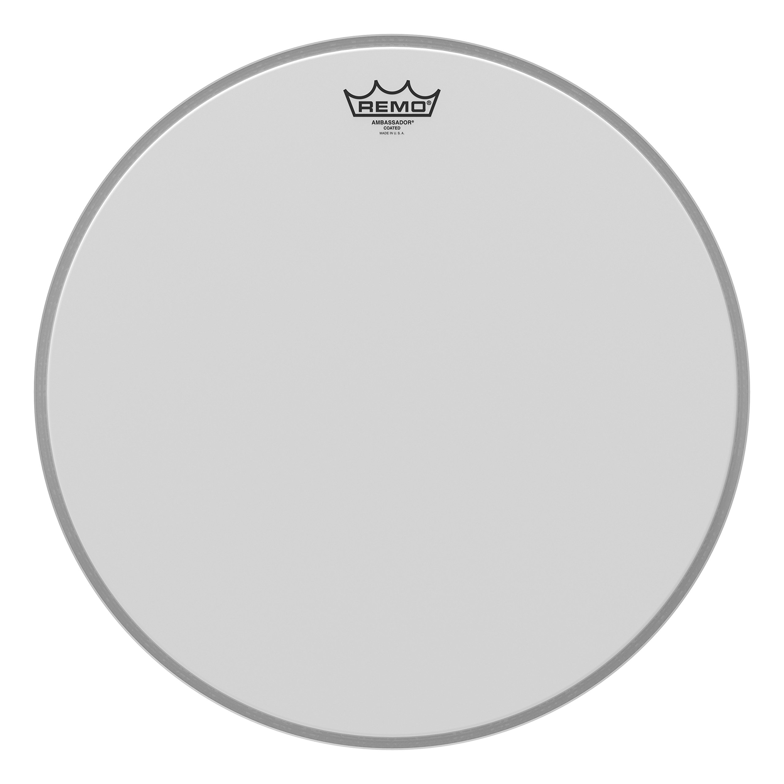 Remo Schlagzeugfell Bassdrum Ambassador Wei aufgeraut 18" BR-1118-00