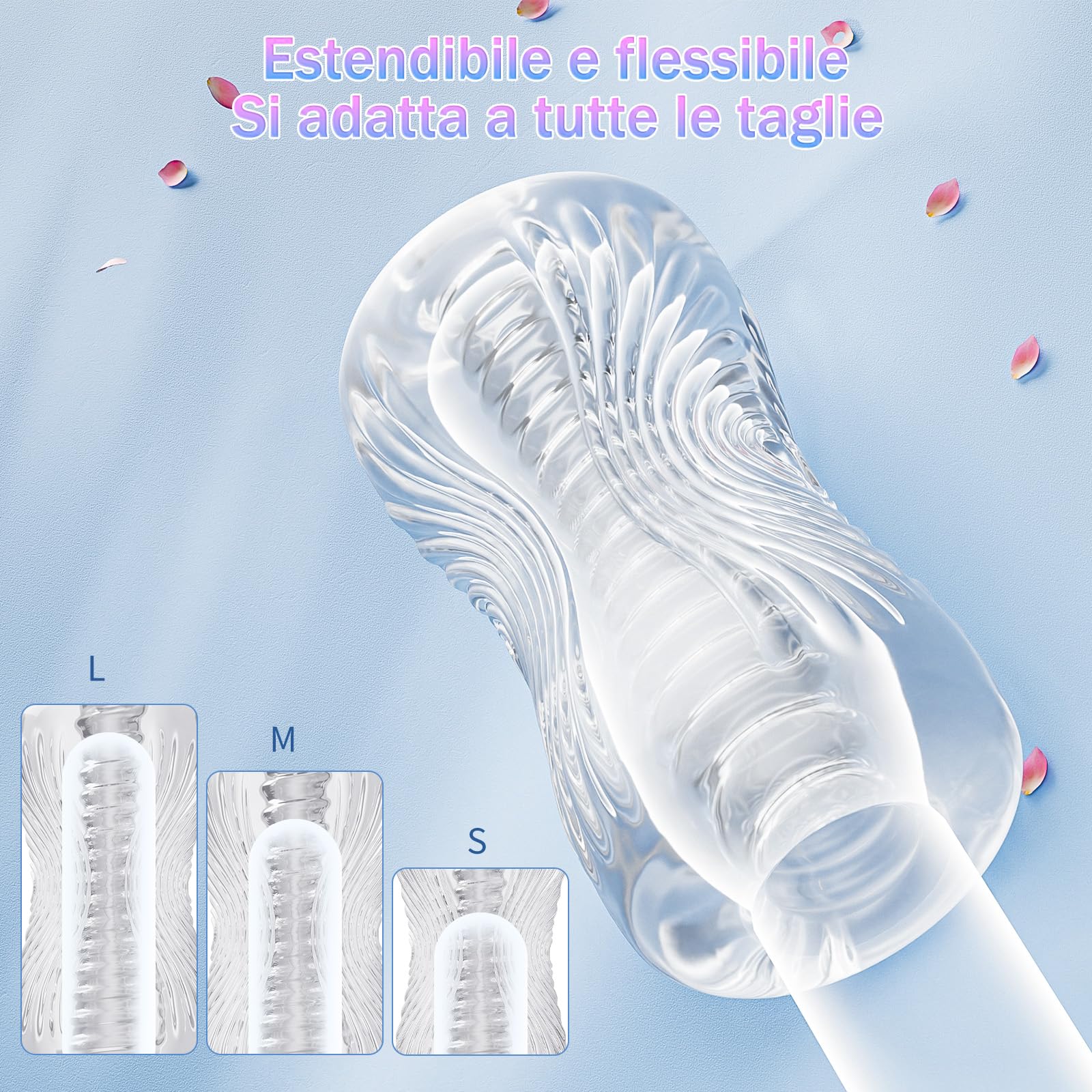 Masturbatore Uomo Sex Toys - Sex Toy Realistico Masturbatori per Uomini Maschile Tascabile Reale Giocattolo Erotico per Sesso, Stretta Apertura Anale Pompino per Gli con 3D Vagina Giocattoli Sessuali