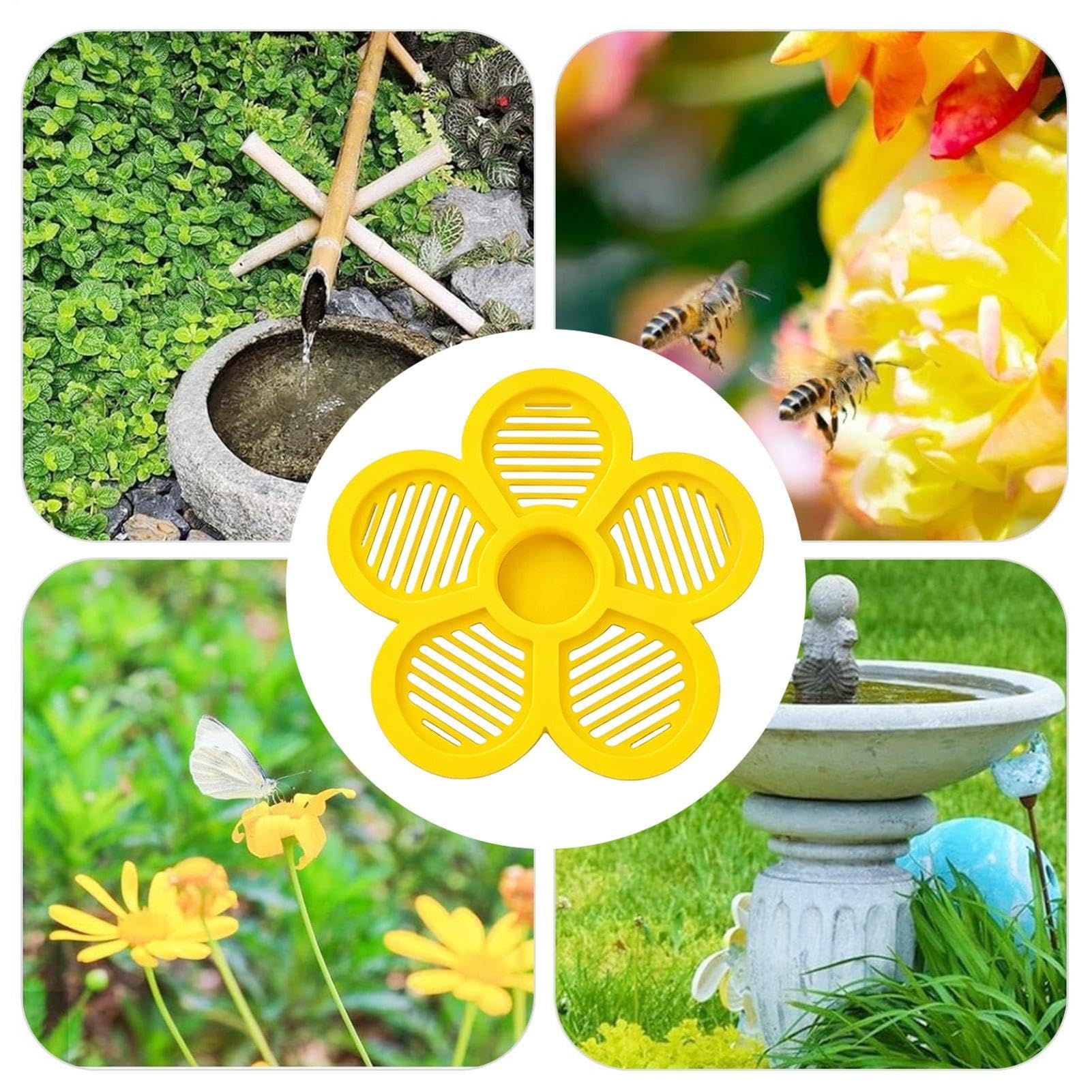 Abbeveratoio galleggiante per uccelli in ceramica decorazione giardino balcone terrazza