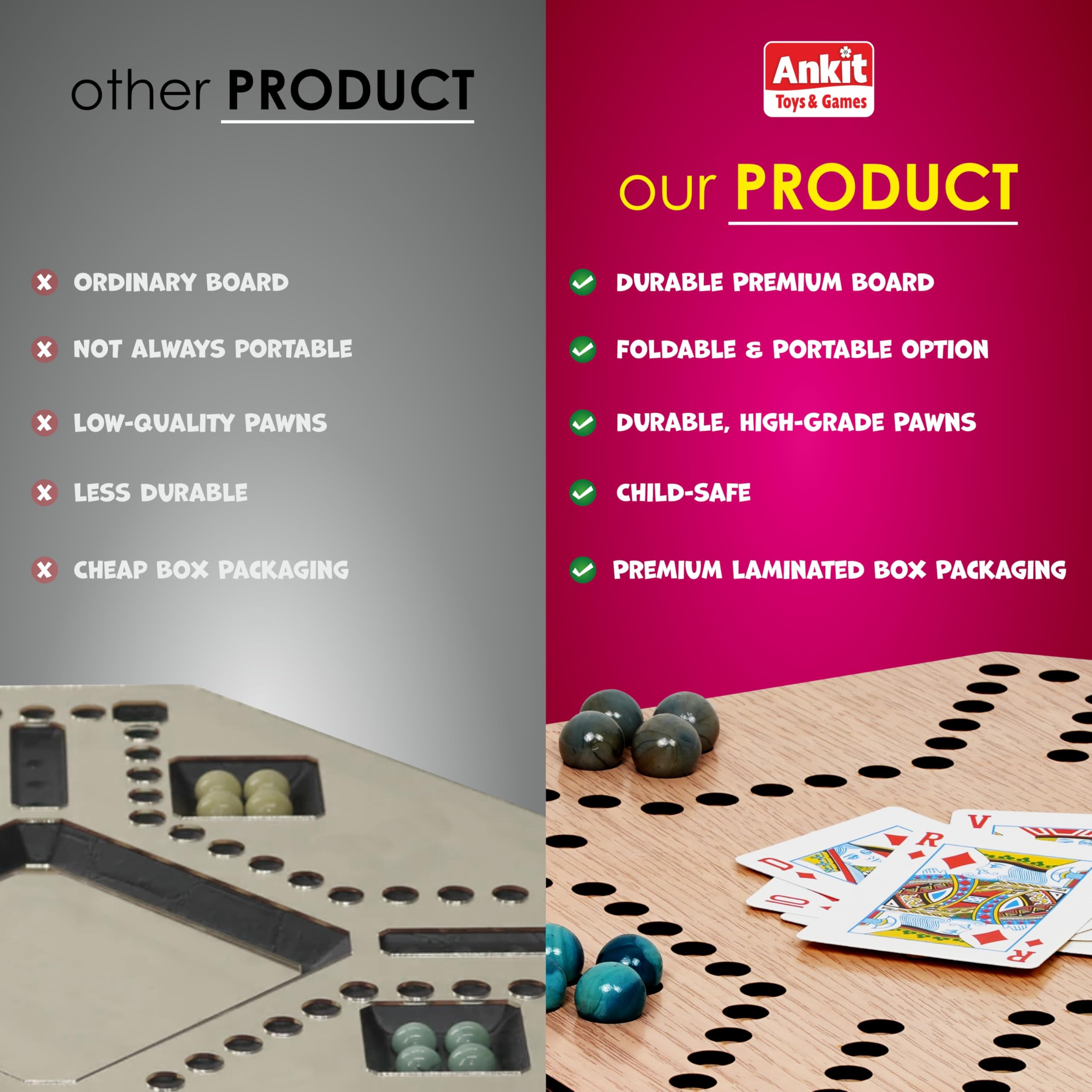 Toyaffair Jakaru Game – Exciting Strategy and Luck-Based Board Game for Kids, Teens, and Adults, Perfect for Family Nights, and Group Entertainment | Hours of Fun for All Ages 1