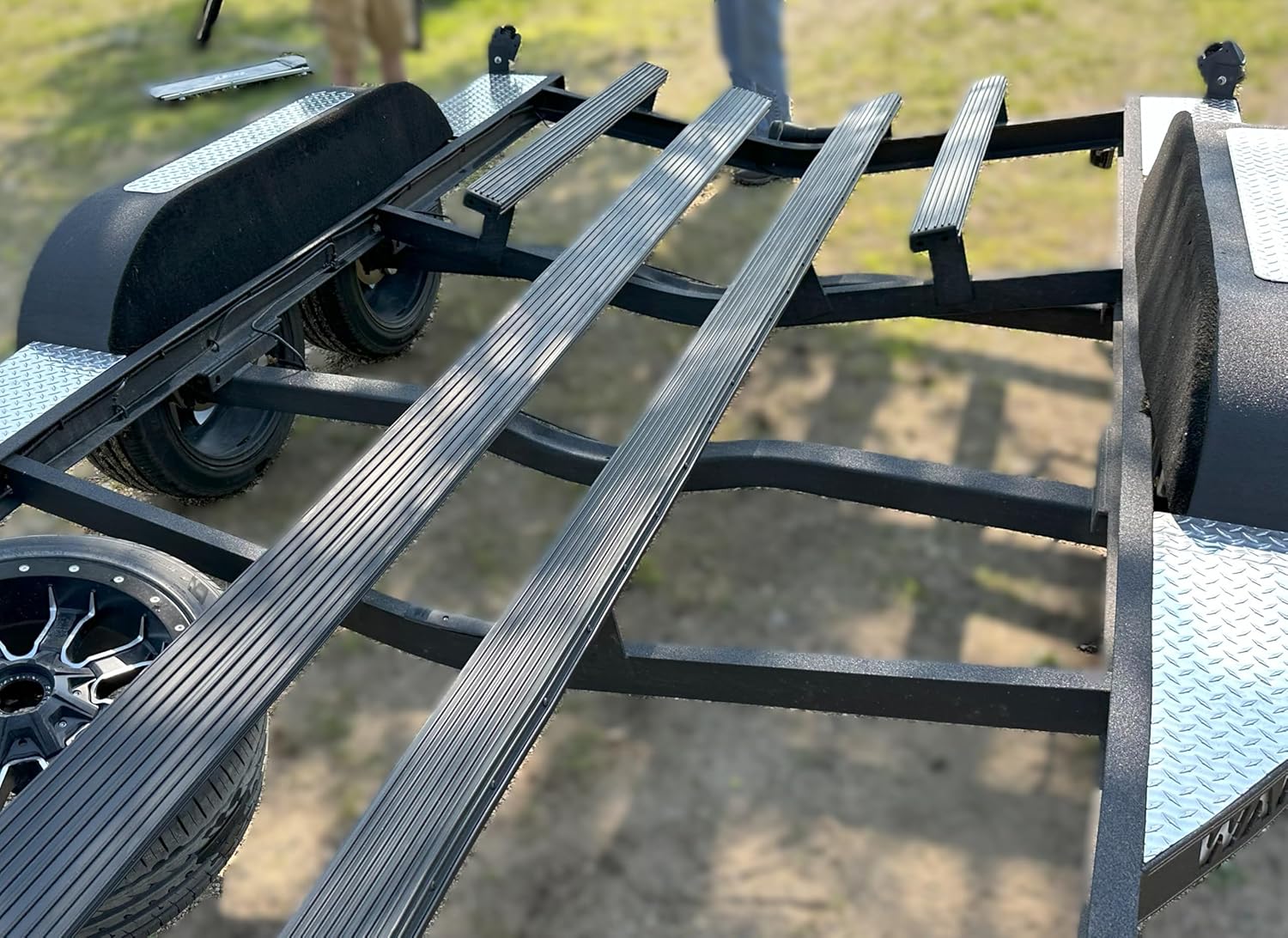 2x6 Boat Trailer Guide Kit, with Endcaps and Hardware