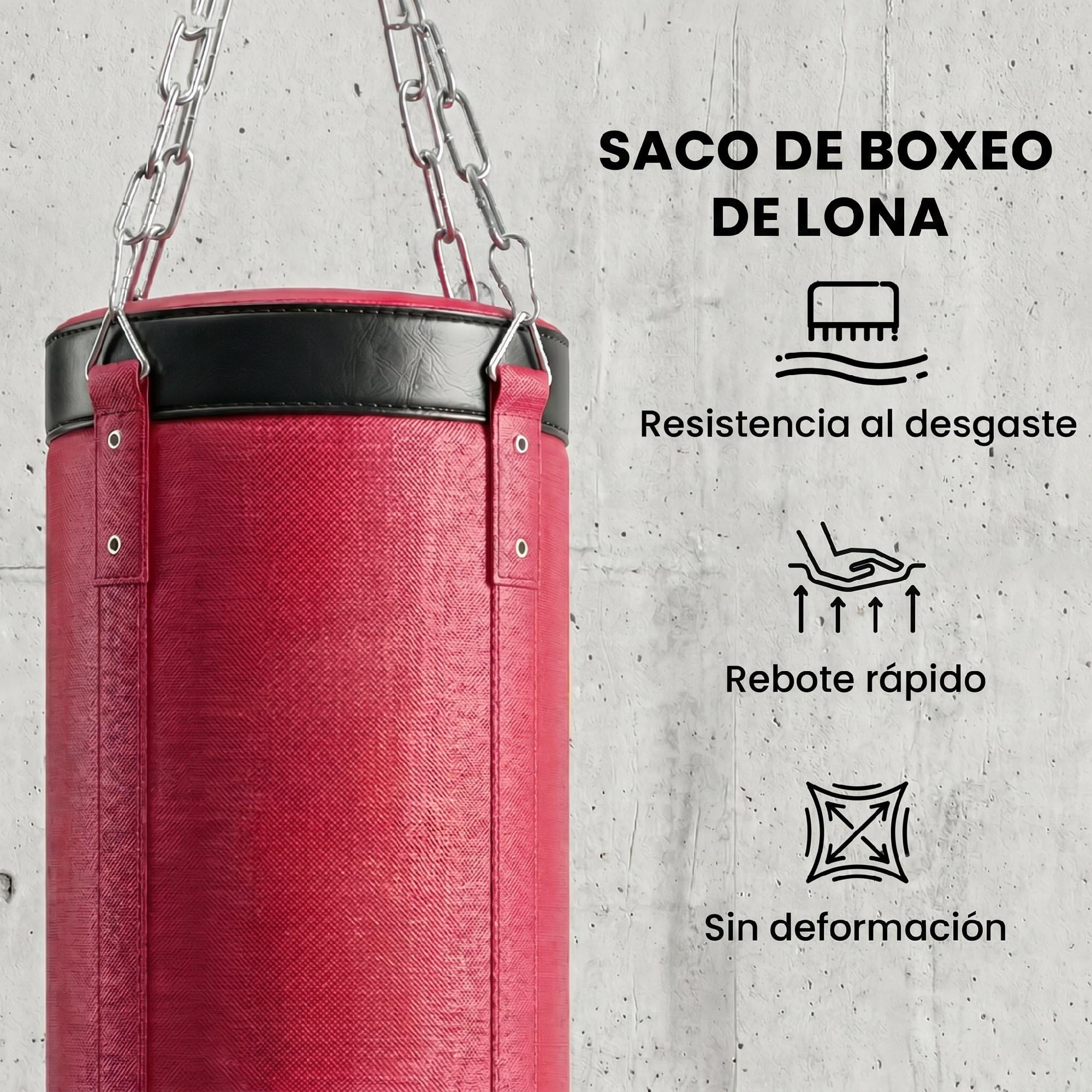 SPORTNOW Soporte para Saco de Boxeo de Pie de Acero, Soporte para Bolsa de Boxeo con Altura Ajustable 175–220 cm y 185–231 cm, Base Pesada y Bolsa de Arena, Entrenamiento para MMA, Gimnasio en Casa