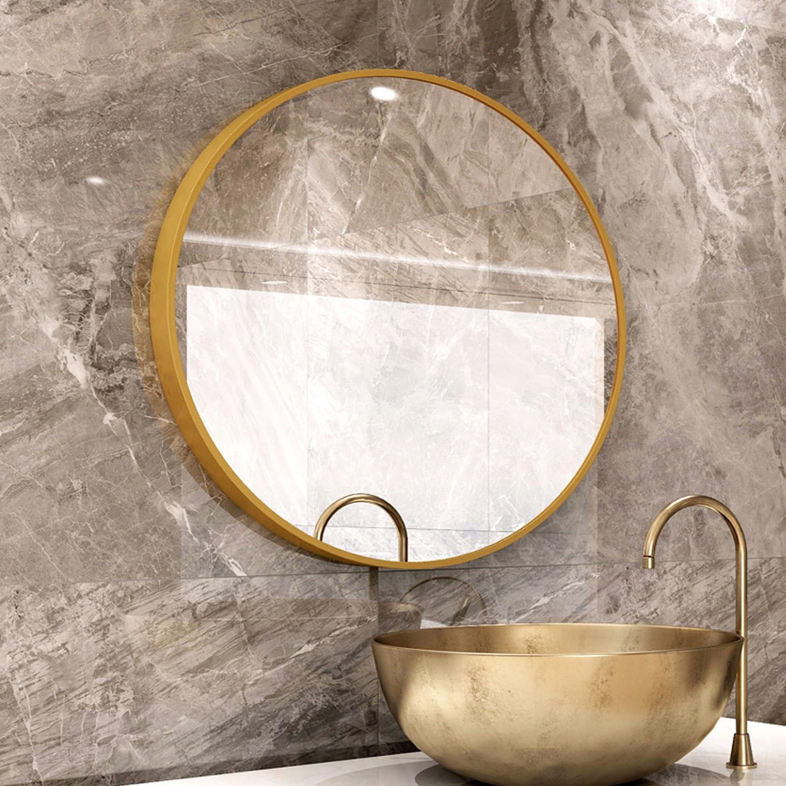 Mirroir murales salle de bain chic pour sublimer votre routine beauté