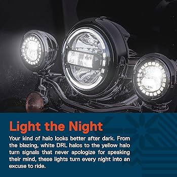 ハーレー　フラッシュLEDフォグライト 楽天市場】新発売!! ハーレー ダビッドソン 4.5インチ LED