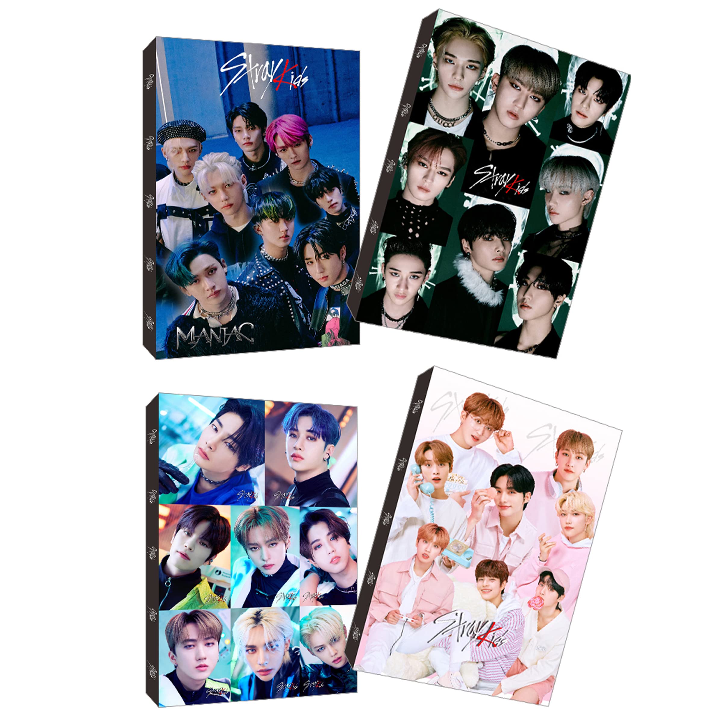 Liphontcta 2 Pack Kpop Stray Kids Merch Notebook, Stray Kids School Supplies for GiftsGarden Sculpture Outdoor Decoration Unknown Binding