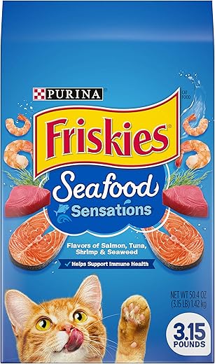 Friskies Cat Food, Ocean Fish Flavor , 50.4 oz