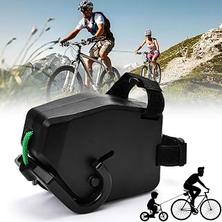 Bicycle Tow Rope Retractable, 2.5M Towing Straps Kids Bike Accessories, Elastic Bike Towing System, Portable Outdoor MTB Bicycle Elastic Tow Rope for Adults Children