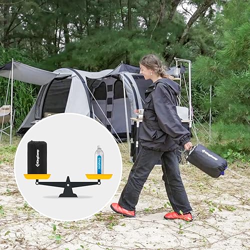 Miniatura 2 de KingCamp Colchoneta de algodón para cama de campamento, 75 x 25 pulgadas, más gruesa, suave, cálida, antideslizante, para cuna de campamento,