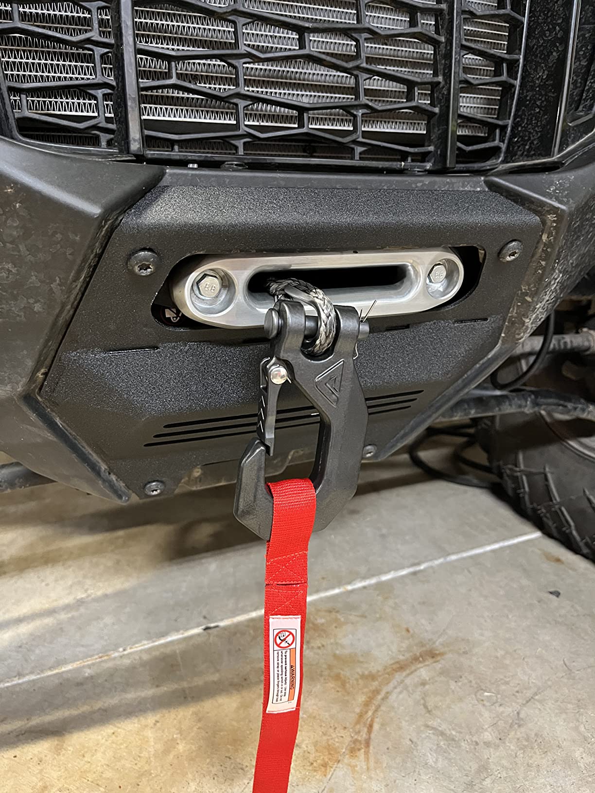 33/mo Finance SuperATV 4500 lb Black Ops Winch with Heavy Duty Winch